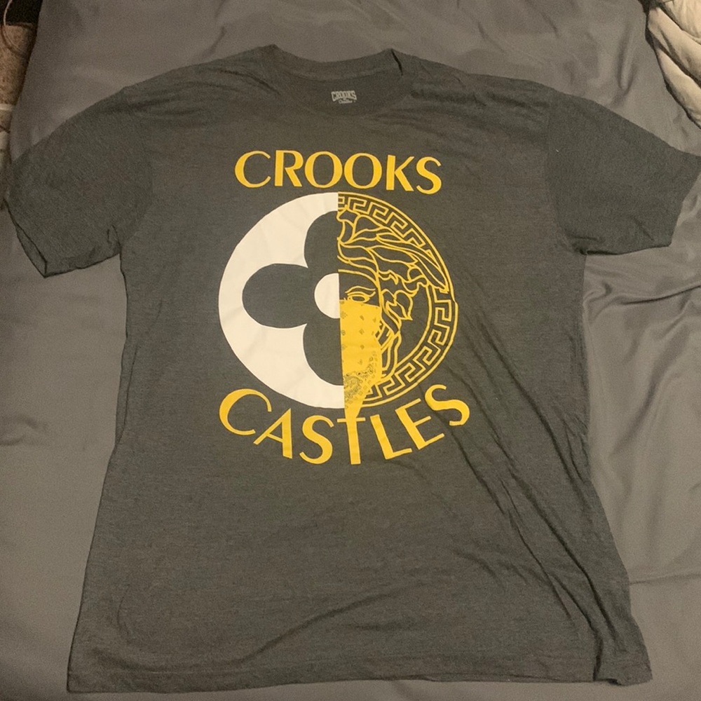 Crooks & Castles Gray T-Shirt